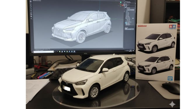 Turorial Bikin Action Figure dan Diecast Mobil dari AI
