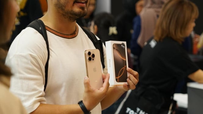 Produk Apple iPhone.