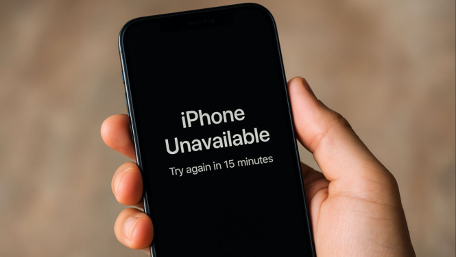 iPhone Unavailable/lupa password hp
