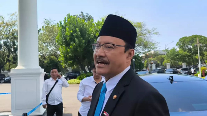 Menteri Sosial (Mensos) Saifullah Yusuf (Gus Ipul)