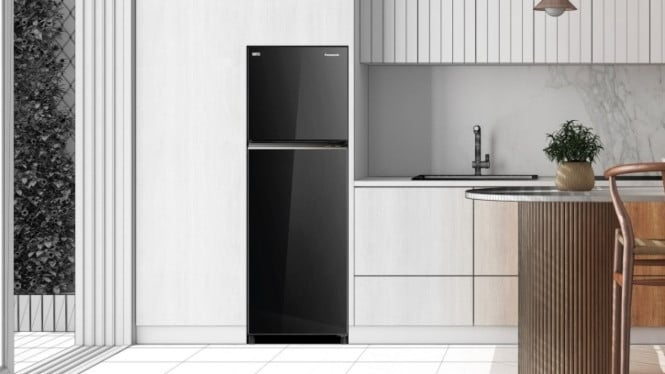 Kulkas 2 Pintu Panasonic NR-BB252Q-PK