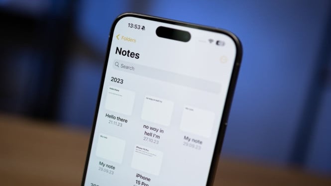 Notes iPhone