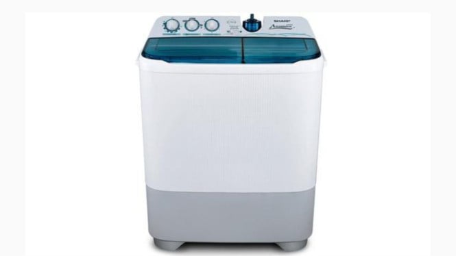 Mesin cuci Sharp Super Aquamagic ES-T85CR/ilustrasi mesin cuci