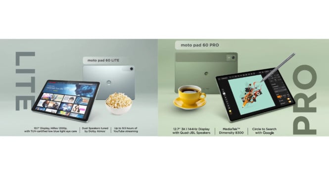 Motorola Moto Pad 60 Lite vs Moto Pad 60 Pro