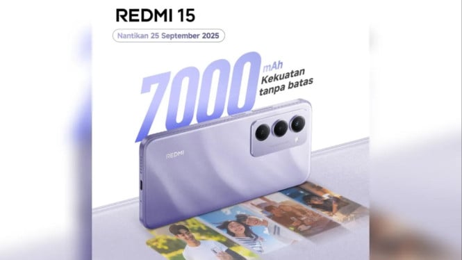Xiaomi Siap Rilis Redmi 15 di Indonesia