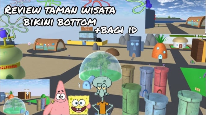 Misteri Bikini Bottom di Sakura School Simulator Terungkap