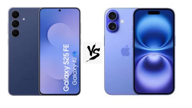 Samsung Galaxy S25 FE vs iPhone 16e