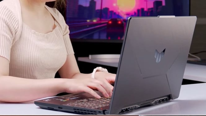 ASUS TUF / Ilustrasi laptop gaming