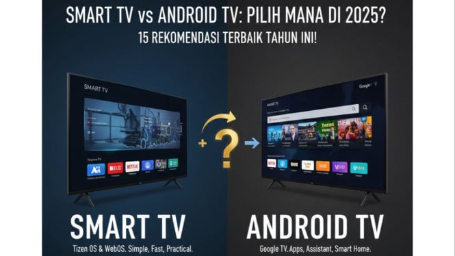 15 smart tv dan android tv terbaik 2025