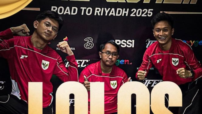 Timnas eFootball Indonesia Lolos ke FIFAe World Cup 2025 di Riyadh
