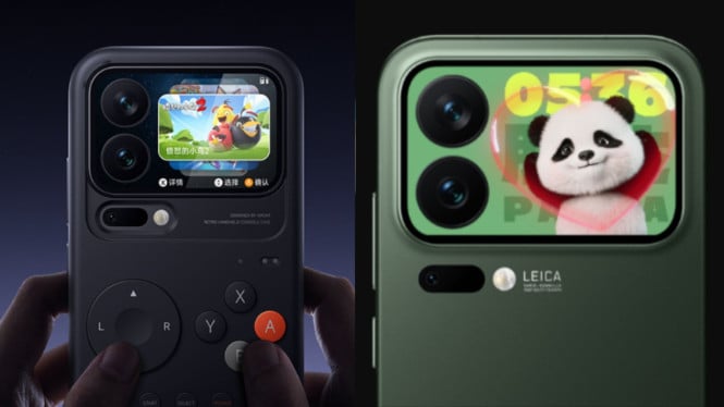 Layar Belakang Xiaomi 17 Pro