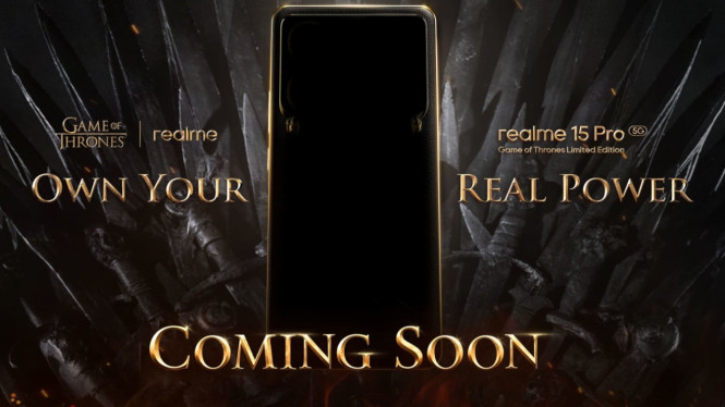 Realme 15 Pro Game of Thrones.