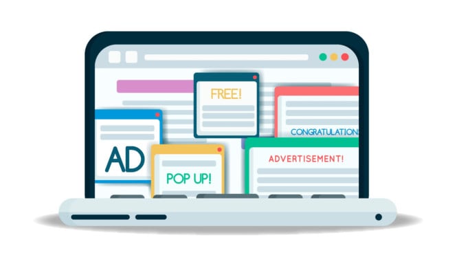 Ilustrasi iklan/ads