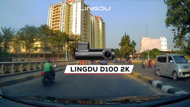 Dashcam Lingdu 2K D100