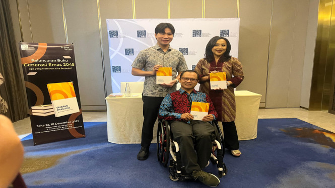 Masa depan SDM di era AI dibahas dalam buku Generasi Emas 2045