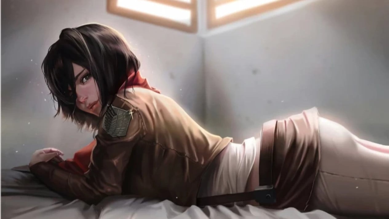 Mikasa is WAY DIFFERENT in the manga and anime #attackontitan #anime -  YouTube-demhanvico.com.vn
