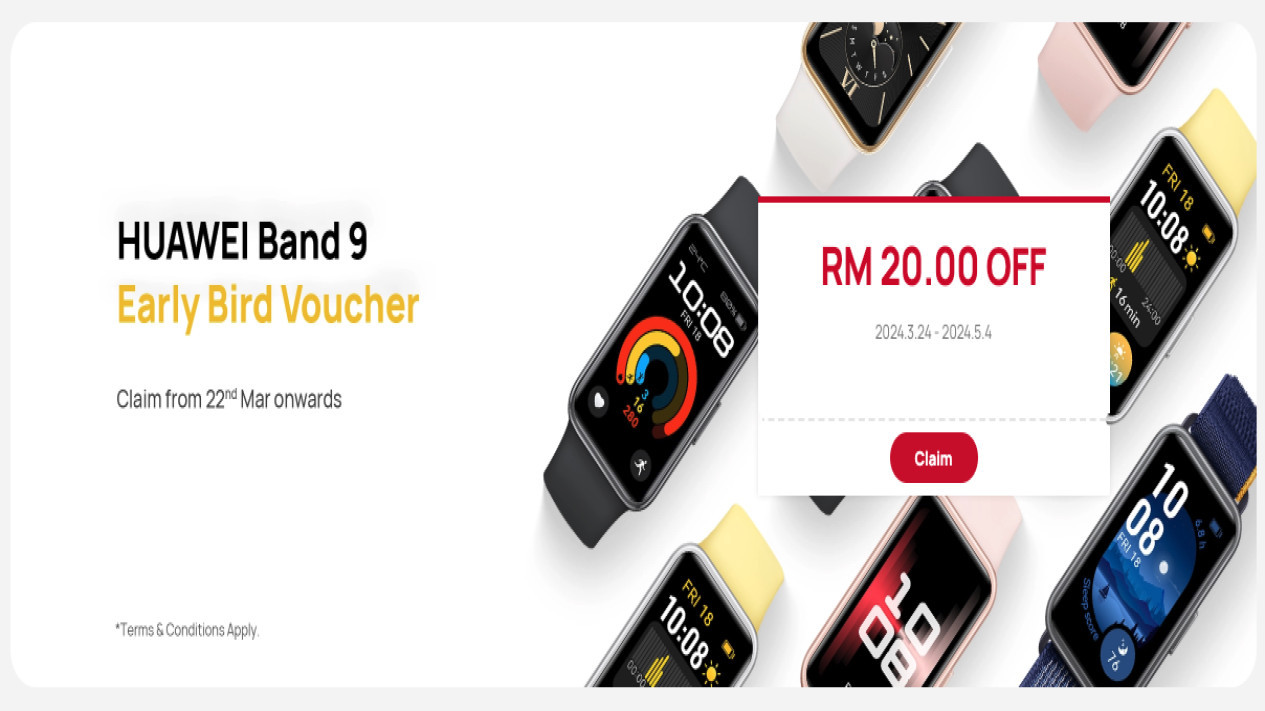 Early Bird Voucer di Malaysia # Huawei.com