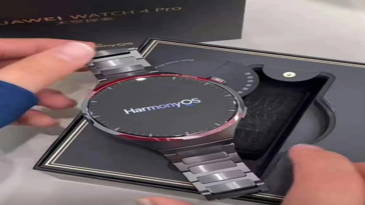 Huawei Watch 4 Pro Red # Gizmochina