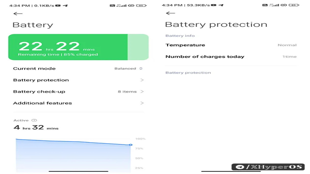 Battery Management # XHyperOS