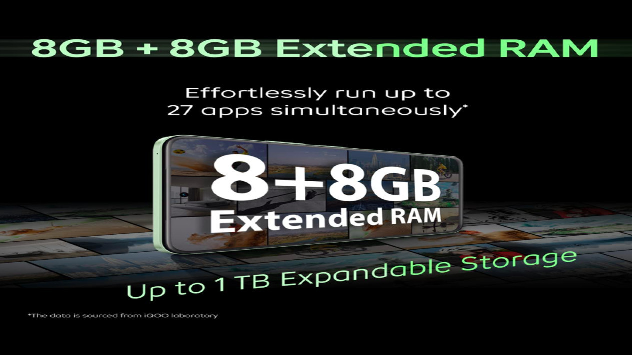 RAM iQOO Z9x 5G # iQOO