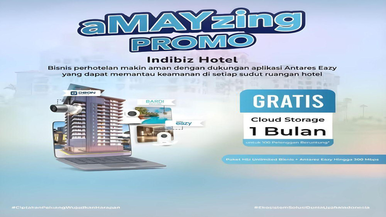 Banjir Promo Indibiz untuk Usaha Hotel dan Sekolah di Bulan Mei # indibiz.co.id