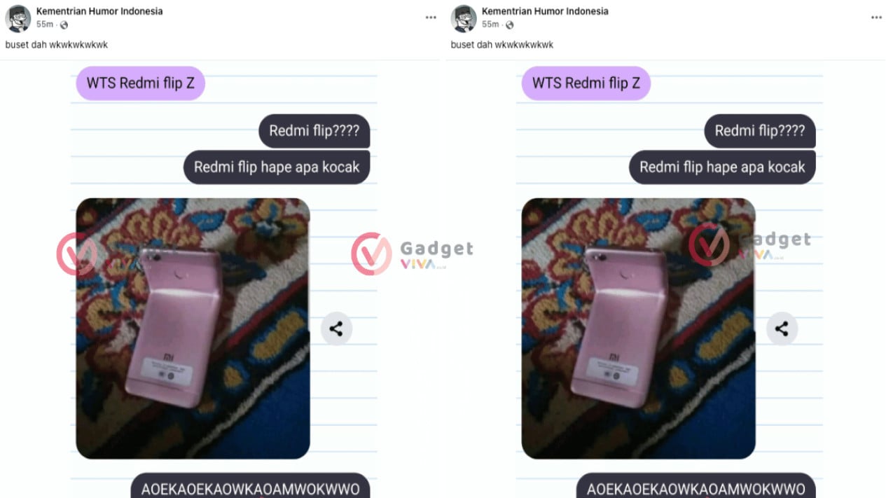 Redmi Z Flip # Kementrian Humor Indonesia