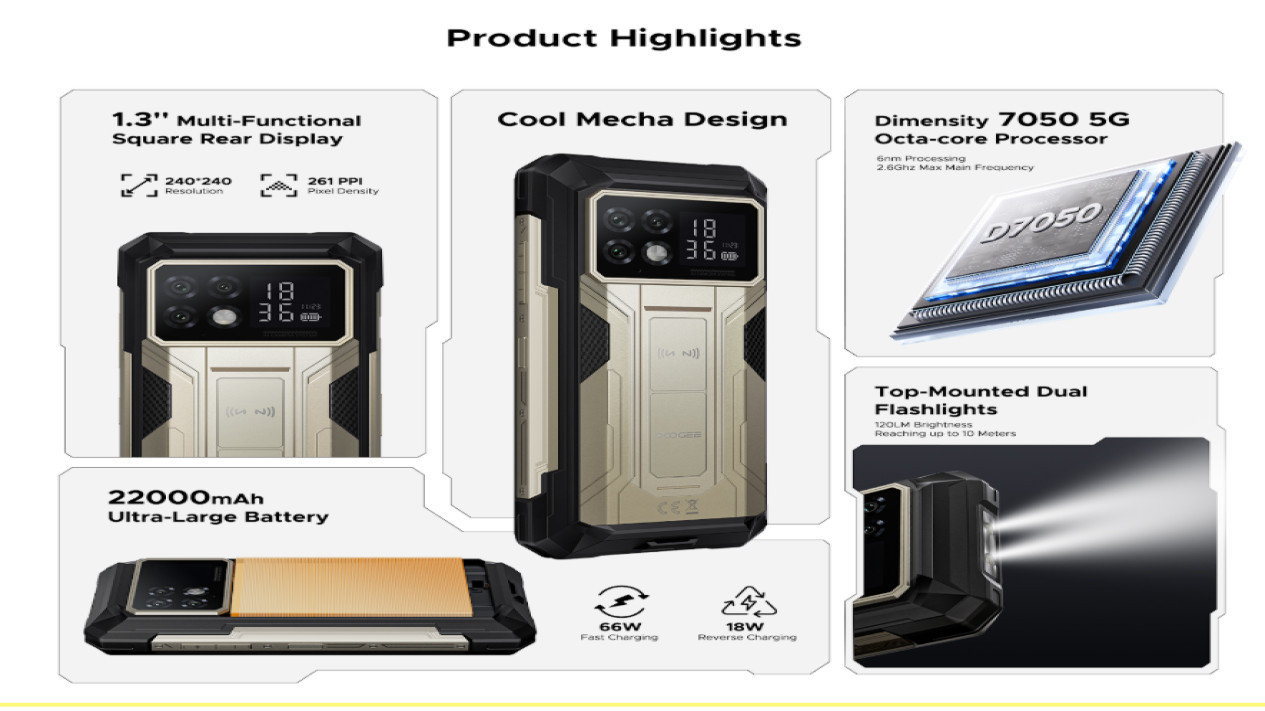 MEMELOKA Cover Per Doogee S200 Ultra/S200/S200X/S200 Plus – Custodia In Pelle Con Porta Carte E Supporto, Chiusura Magnetica (Nero)