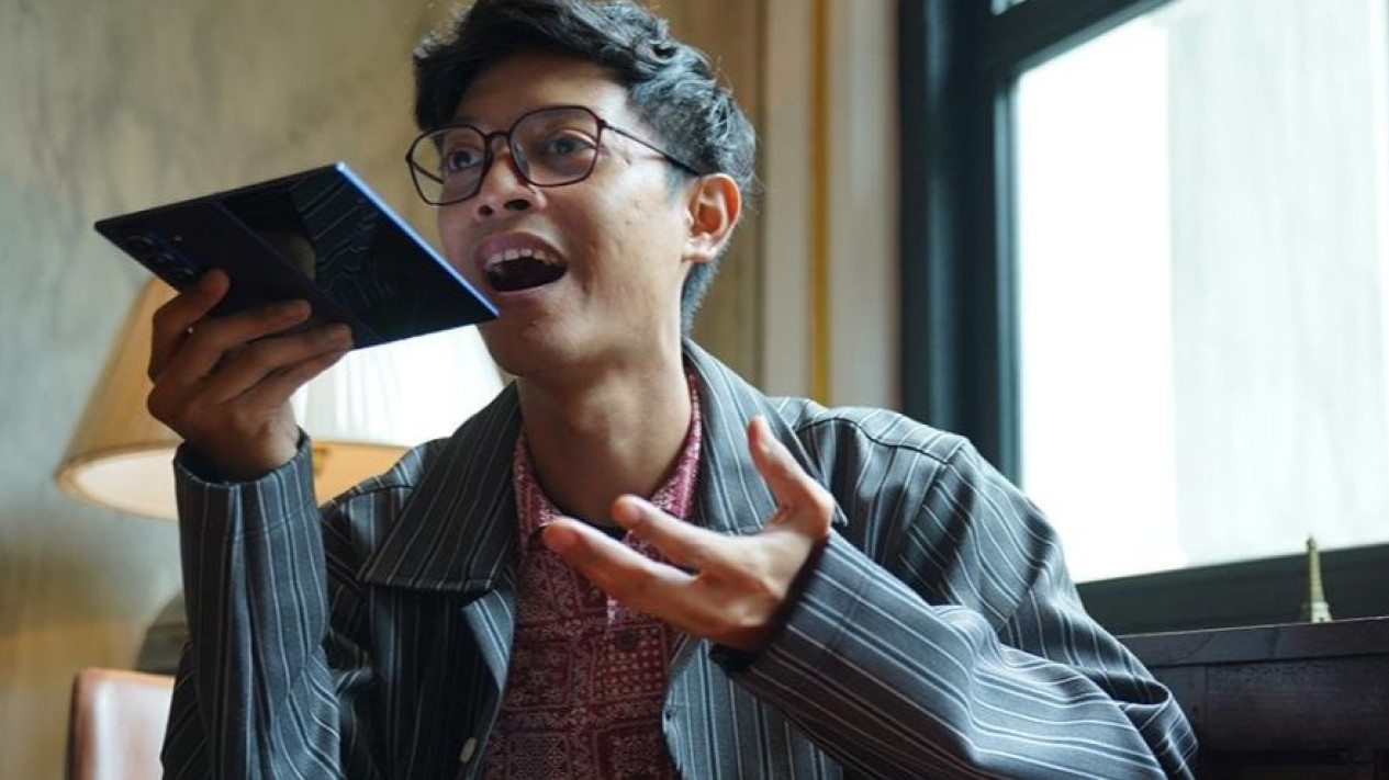 Aulion sering memanfaatkan Gemini Live untuk bisa brainstorming bersama #Samsung