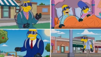 The Simpsons Meramal Apple Vision Pro Delapan Tahun Lalu
