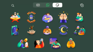 Ramadan Makin Seru dengan Stiker Islami WhatsApp! Begini Tips Pakainya