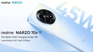 Realme Narzo 70x 5G 蓄势待发！ 以实惠的价格拥有 120Hz AMOLED 屏幕！
