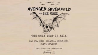 Avenged Sevenfold Jakarta 2024：在手机上查看完整时间表、开场乐队和音乐会规则！