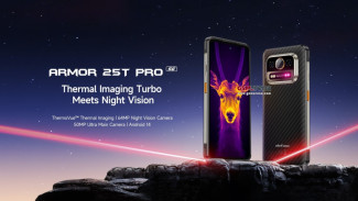 Ulefone Armor 25T Pro: Baterai 6.500 mAh, Kamera Termal, Night Vision