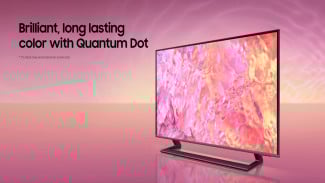 Samsung QLED Q60C 4K Smart TV: Layar QLED Q60c, Bezel Tipis, Fitur Mengagumkan