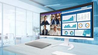Monitor Eizo EV3450XC: Desain Lengkung Andalan Desainer dengan Layar Lega dan Fitur Komplet
