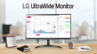 LG Monitor IPS DisplayHDR™ 400 VESA FHD UltraWide 34” dengan AMD FreeSync™
