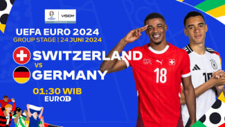 Link Nonton Live Streaming Swiss vs Jerman: Perebutan Puncak Grup A Euro 2024