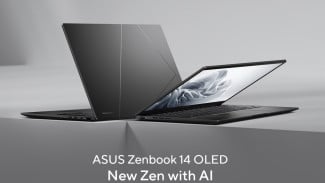 ASUS Zenbook 14 OLED: Laptop AI Premium dengan Desain Tipis, dan Ringan, Cocok untuk Ngantor