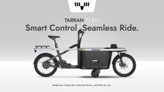 TARRAN T1 Pro: Sepeda Listrik Cerdas, Fitur Anti Terguling, Jarak Tempuh 200KM