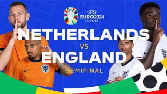 Saksikan Live Streaming Belanda vs Inggris di Semifinal Euro 2024