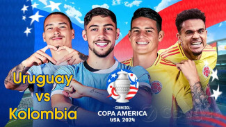 Saksikan Live Streaming Uruguay vs Kolombia, Adu Sengit Menuju Final Copa America 2024