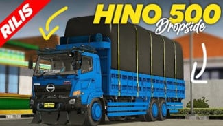 LINK Download MOD BUSSID Truk Hino Update Terbaru Juli 2024: Pilihan Trailer Hingga Kontainer