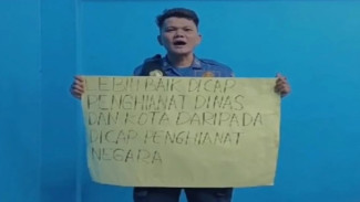 Sandi Petugas Damkar Depok Tantang Kepala Bidang Bertarung di Atas Ring