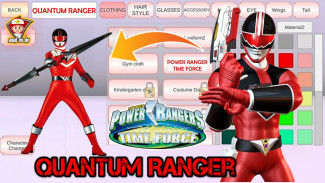 Cara Membuat Karakter Power Rangers di Sakura School Simulator