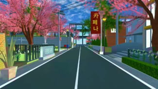 Kumpulan ID Dekorasi Jalanan Kota Sakura School Simulator yang Wajib Dicoba!
