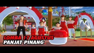 Panduan Lengkap Membuat Lomba Panjat Pinang di Sakura School Simulator