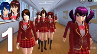 Cara Ganti Baju Renang dan Berenang di Sakura School Simulator