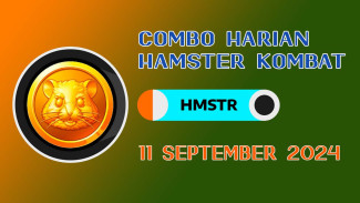 Combo Harian Hamster Kombat Hari Ini, 11 September 2024, Raih 5 Juta Koin Gratis!