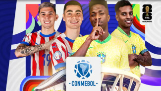 Live Streaming Paraguay vs Brasil: Zona Amerika Latin Kualifikasi Piala Dunia 2026