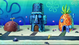 Cara Bermain ke Kota Bikini Bottom di Sakura School Simulator:  Markas SpongeBob